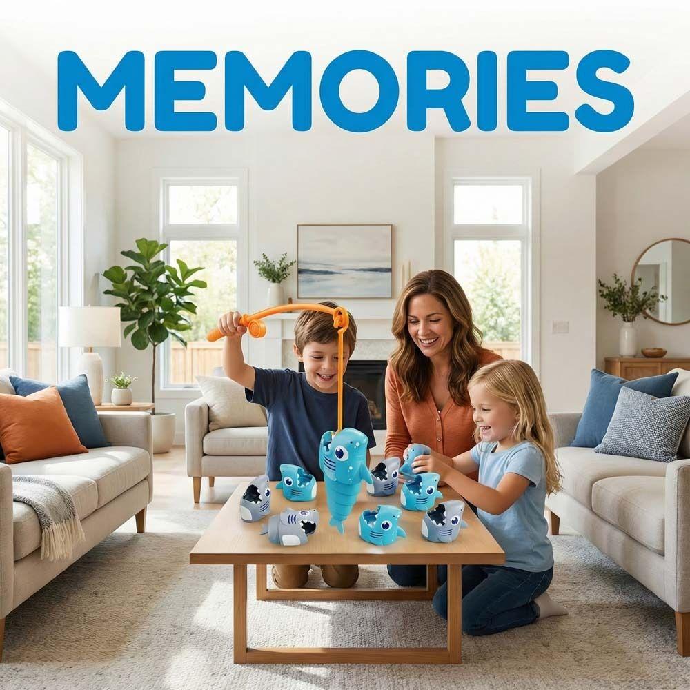 Fishing Rod Electric Fishing Toy Set Fishing Dish Fishing Game Toys Halloween Birthday Gift