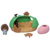 Sylvanian Families Сімейна подорож Дитячий майданчик Милий секретний будиночок Набір Co-65 ST Сертифікація 3+ Іграшка Ляльковий будиночок EPOCH