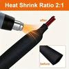 10/1M Heat Shrink Braided Sleeving Mesh Automotive Split Sheathing Wrap Management Heat Shrink Tube Home Device Protect Sleeve