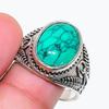 Natural Santa Rosa Turquoise 925 Sterling Silver Jewelry Ring Size 10 RR-108