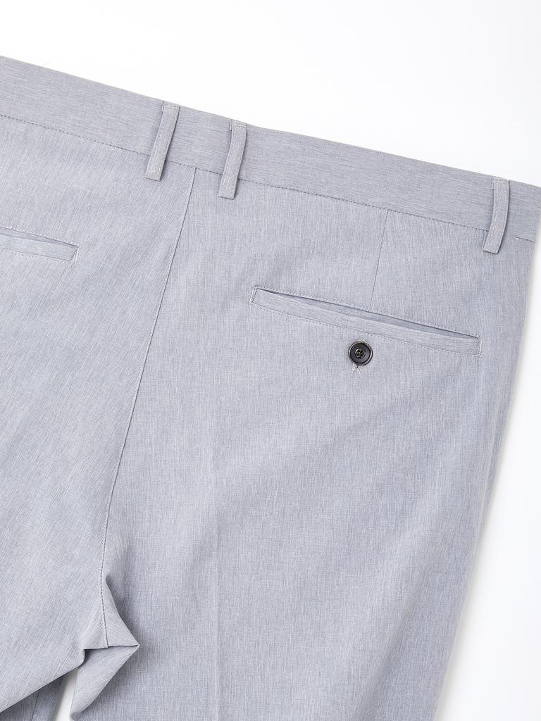 IKALOOK Ice Spandex Elastic Waist Slacks Cpt122