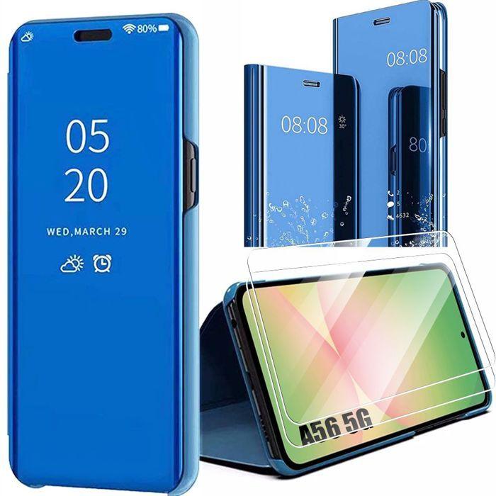 Coque de protection - BOOLING - Samsung Galaxy A56 5G - Effet Miroir - Antichoc - 2 Verres Trempés