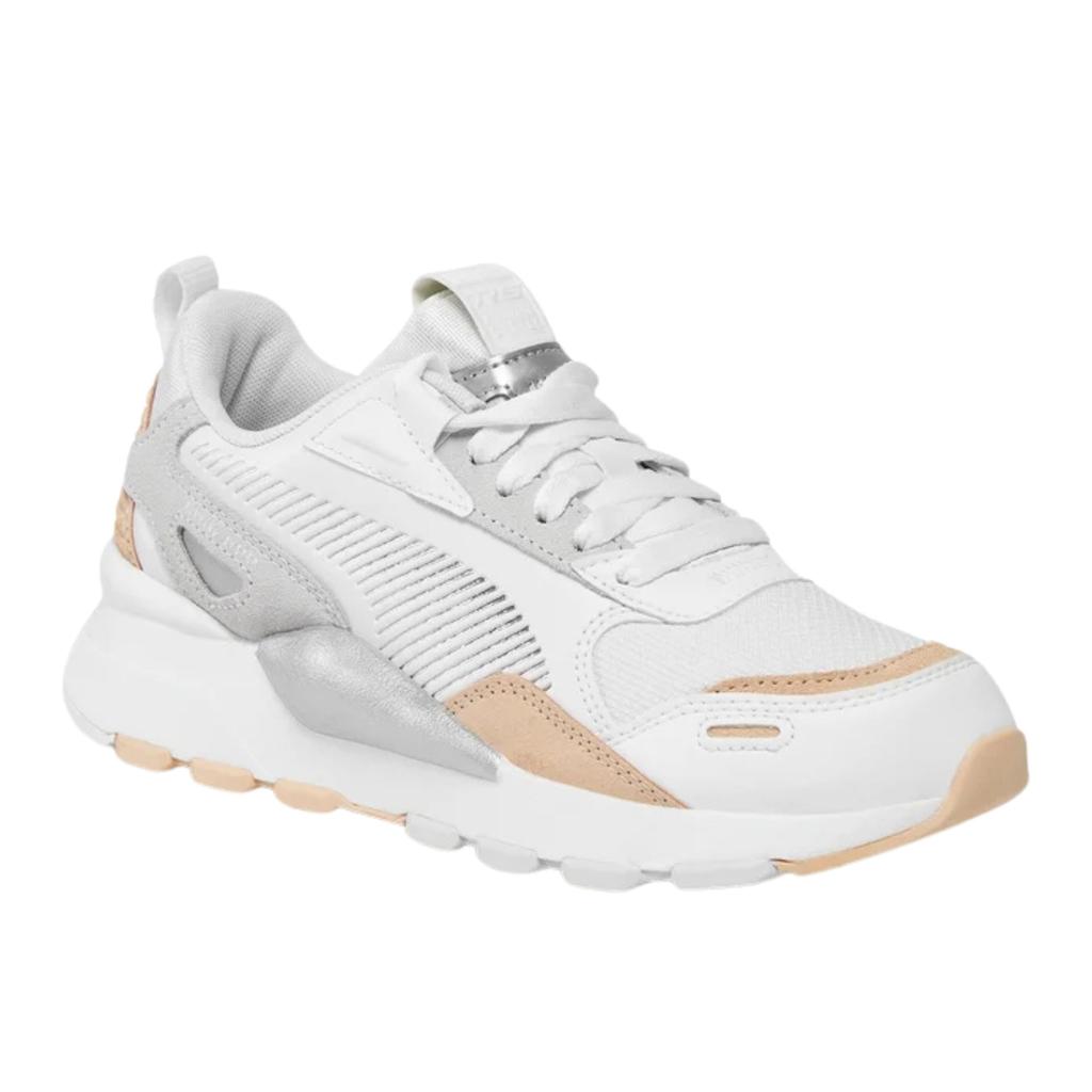 Pantofi sport pentru femei Puma 39286601 RS 3.0 Metallic Wns, alb, roșii. 38