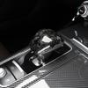 Real Carbon Fiber Car Knob Protector Auto Shift Gear Cover Trim For Kia Stinger 2018  2019 2020 2026 2026