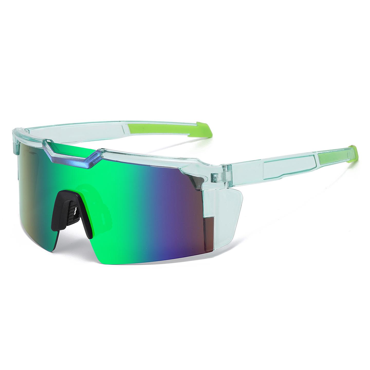 Cross Border Cycling Goggles High-quality Glasses Outdoor Sports Sunglasses One-piece Men s Women s Colorful