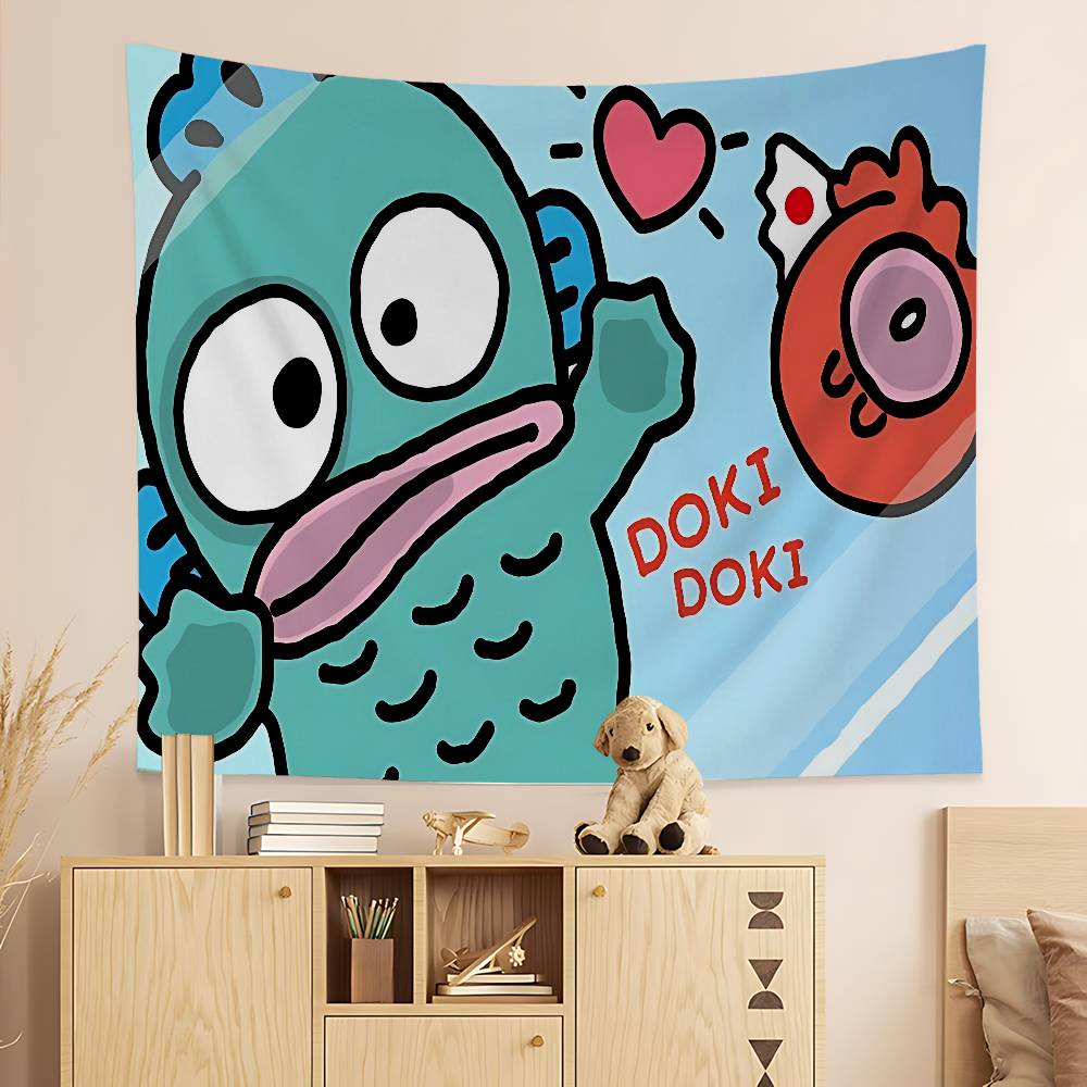 HHangyodonS Cartoon Hanging Bohemian Tapestry Bohemian Wall Tapestries Mandala Cheap Hippie Wall Hanging