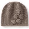 Autumn and Winter New Cashmere Hat Women's Hand-woven Thickened Fashionable and Elegant Headgear Short Line Hat