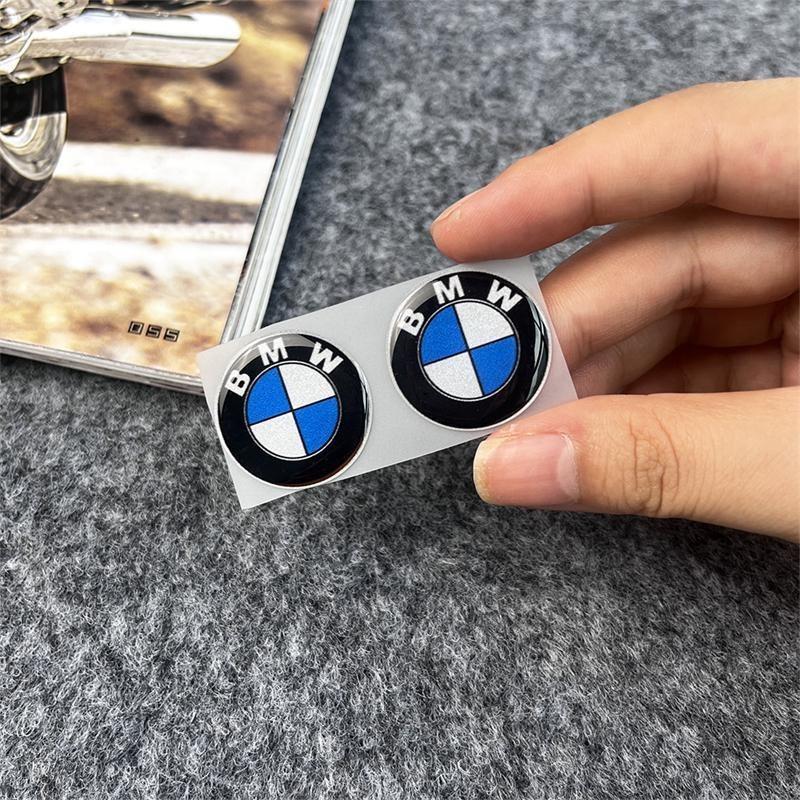 VBCG5 Car Remote Key Emblem Sticker Auto Accessories For BMW M Power I3 G08 F15 F16 G20 E34 F94 F95 G30 G11 G12 E36 interior sticker