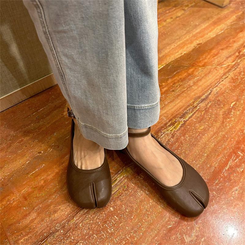 

Модный бренд Bailamos Женские балетки Мягкие балетки Женские слипоны Лоферы Мягкая подошва Мокасины Таби Ниндзя Женская повседневная обувь Mujer 39