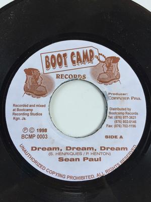7-inch Plaat SEAN PAUL / ZENO - Dream, Dream, Dream / Gal A Look Yu BCMP0003 Boot Camp Records 1998 Jamaica Reggae, Ska & Dub Gebruikt