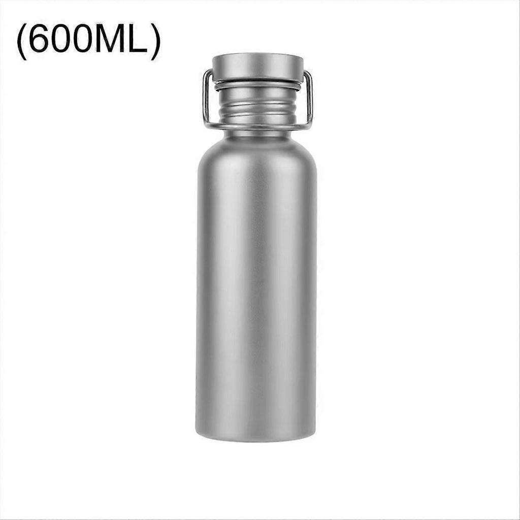 Titanium Water Bottle 600ml - Ultralight, Leak-Proof, Sport Bottle
