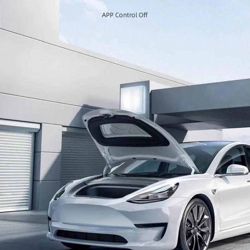 Front Trunk Lid Automatic Closing Electric Lock for Tesla Model 3 Y Electric Front Trunk Lid Automatic Suction Door Closer