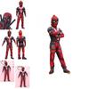 Deadpool Cosplay Costume For Boys Featuring Lifelike Muscle Design And Breathable Fabric