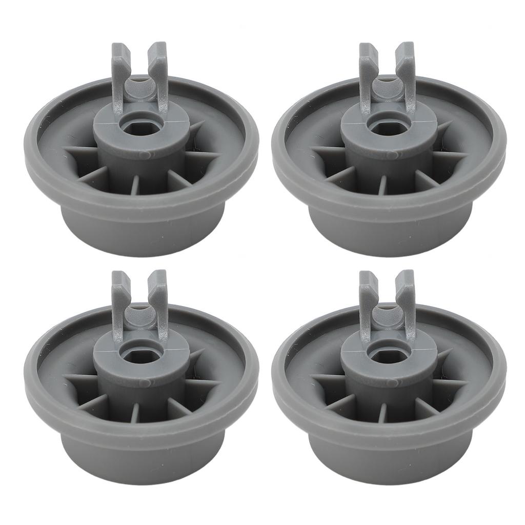 4PCS Dishwasher Lower Rack Wheels for Neff 165314 Lower Basket Rail Replacement Roller