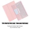 Portable Detachable Touch Wireless Bluetooth TPU Keyboard Case For Samsung Tab S8 Plus / S7 FE 12.4 Inch Tablet Protective Cover