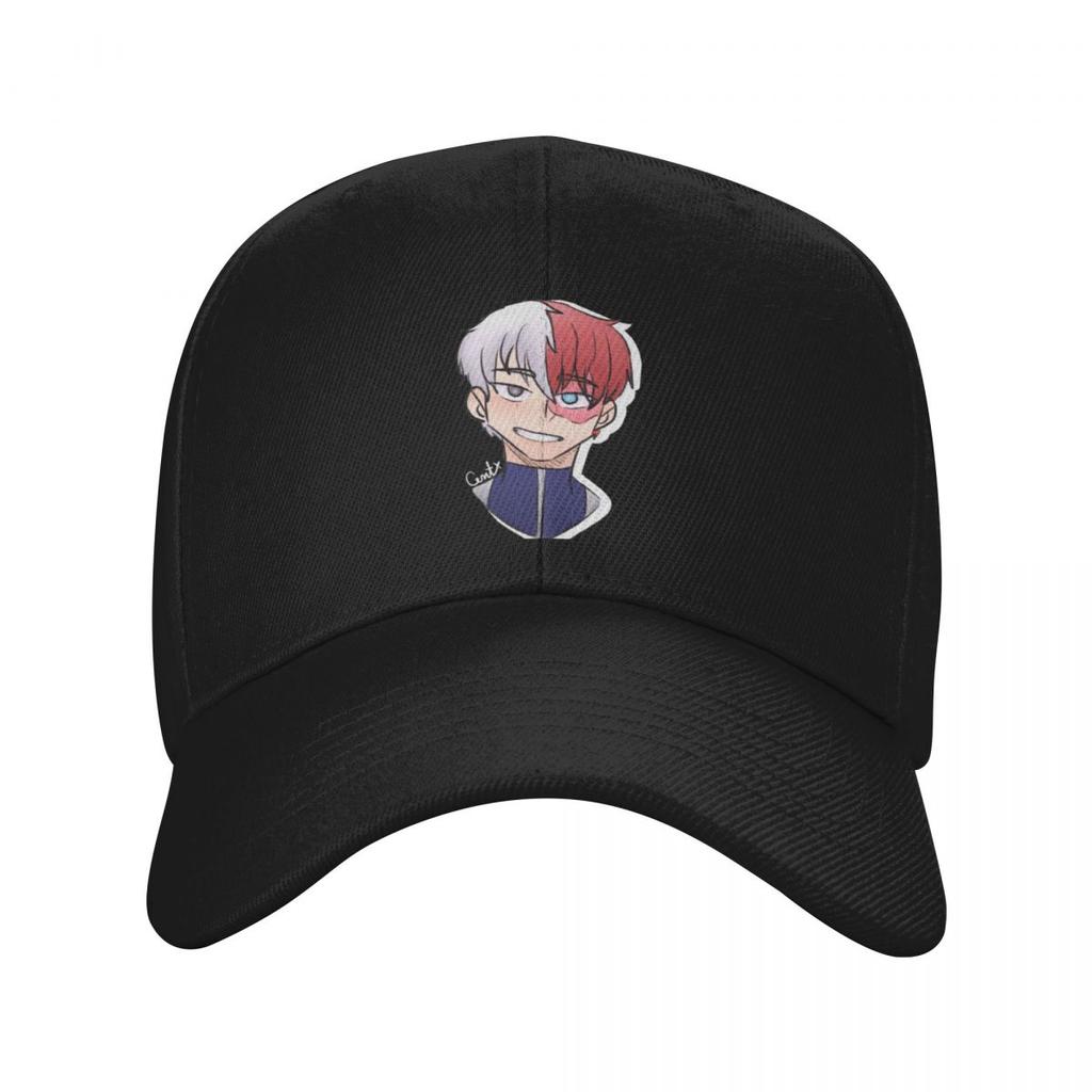 Todoroki MHA Art by Centuriosa Baseball Cap Snapback Hat Beach Man Luxury Ladies Mens