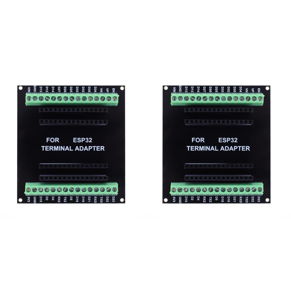 10-1PCS ESP32 Breakout Board GPIO 1 Into 2 + ESP32 CP2102 NodeMCU-32S Lua 30Pin GPIO WiFi+Bluetooth Dual-mode Development Board