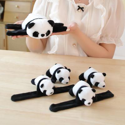 Cartoon Panda Armband Plüsch Niedliche Panda Puppe Schultaschenanhänger Zubehör Schatz Marionette Kreis