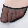 1Pair High Heels Cushions Anti-slip Silicone Dotted Invisible Forefoot Insoles