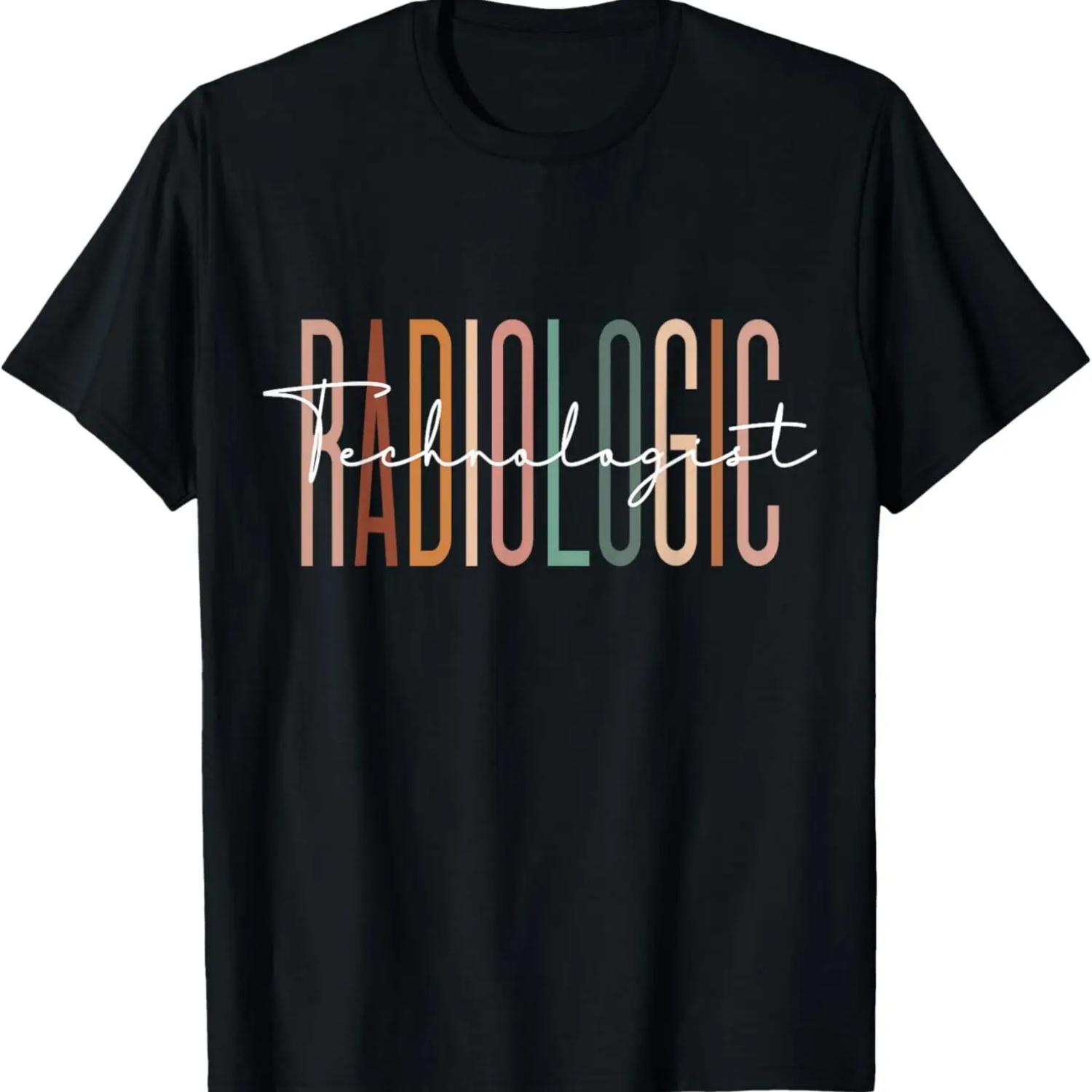 Radiologic Technologist Radiology X-Ray Rad Tech T-Shirt S чёрный