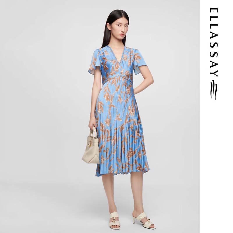 ELLASSAY French Romantic Elegant Mid-length Dress