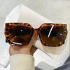Vintage Brand Designer Polygon Sunglasses Women For Men Luxury Fashion Sun Glasses Trendy Punk Ladies Orange Big Shades