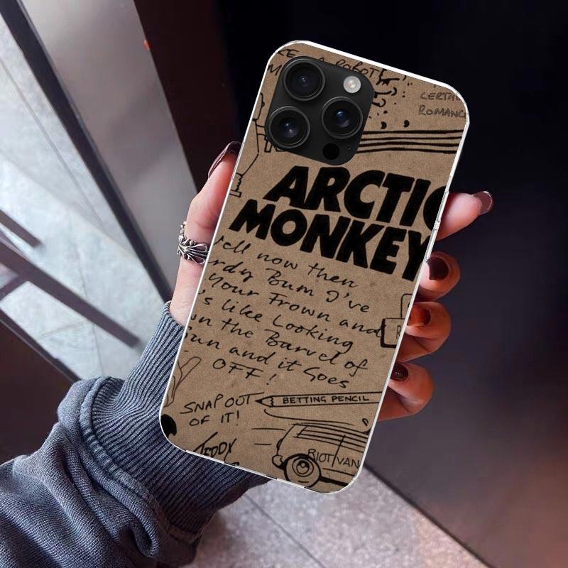 Arctic M-Monkeys Special Offer Phone Case For iPhone 17 Air 11 13 Mini 14 15 Plus 16 12 Pro Max 16E SE 7 8 Pattern Soft TPU Back