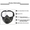 Outdoor Sport Windproof Mask Goggle HD Motorcycle Glasses Snowboard Eyewear Riding Motocross Summer UV Protection Sunglasses