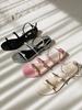 Jeu Dart Vivi Ribbon Sandal 4Color (A Type)