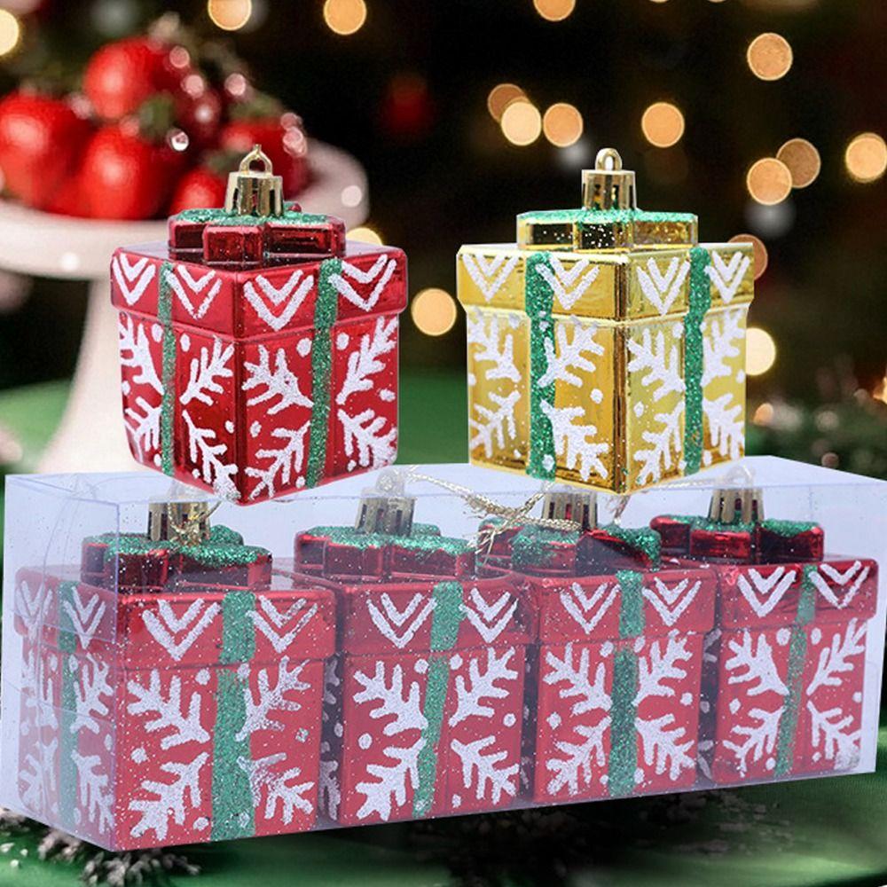 Colorful Merry Christmas Decor Mini Xmas Decorative Pendant  Shopping Mall