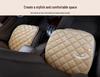 Universal Non-Slip Winter Car Seat Cushion, Tie-Free, 3-Piece Set, No Backrest
