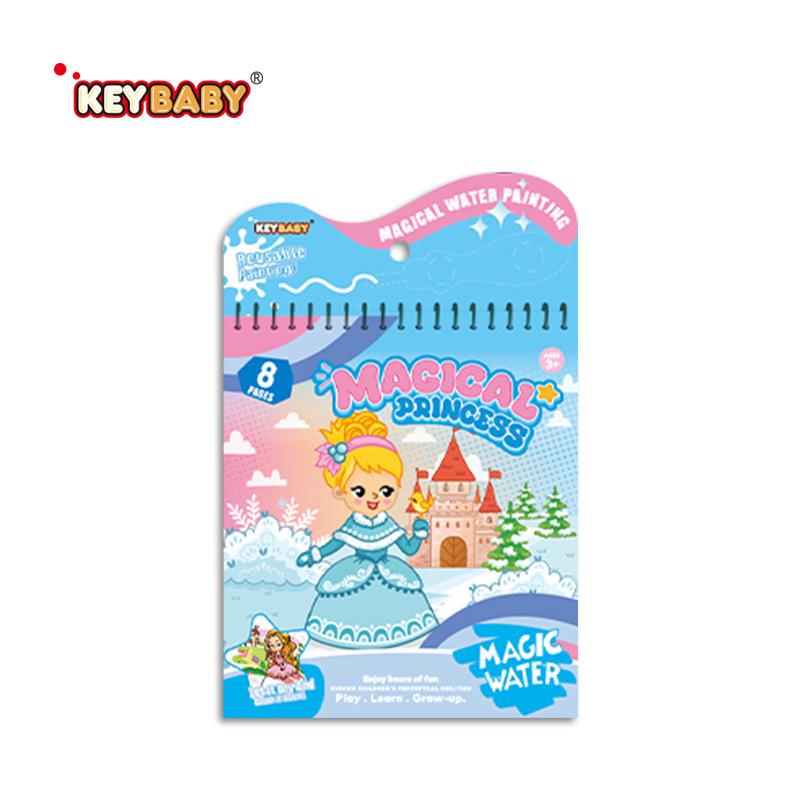 

Magic Water Drawing Book Reusable DIY Painting Pad Creative Stress Relief Office Art Supplies for Adults Learning Activity