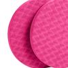 2 Knee Pads Round Cushion for Home And Travel Workouts