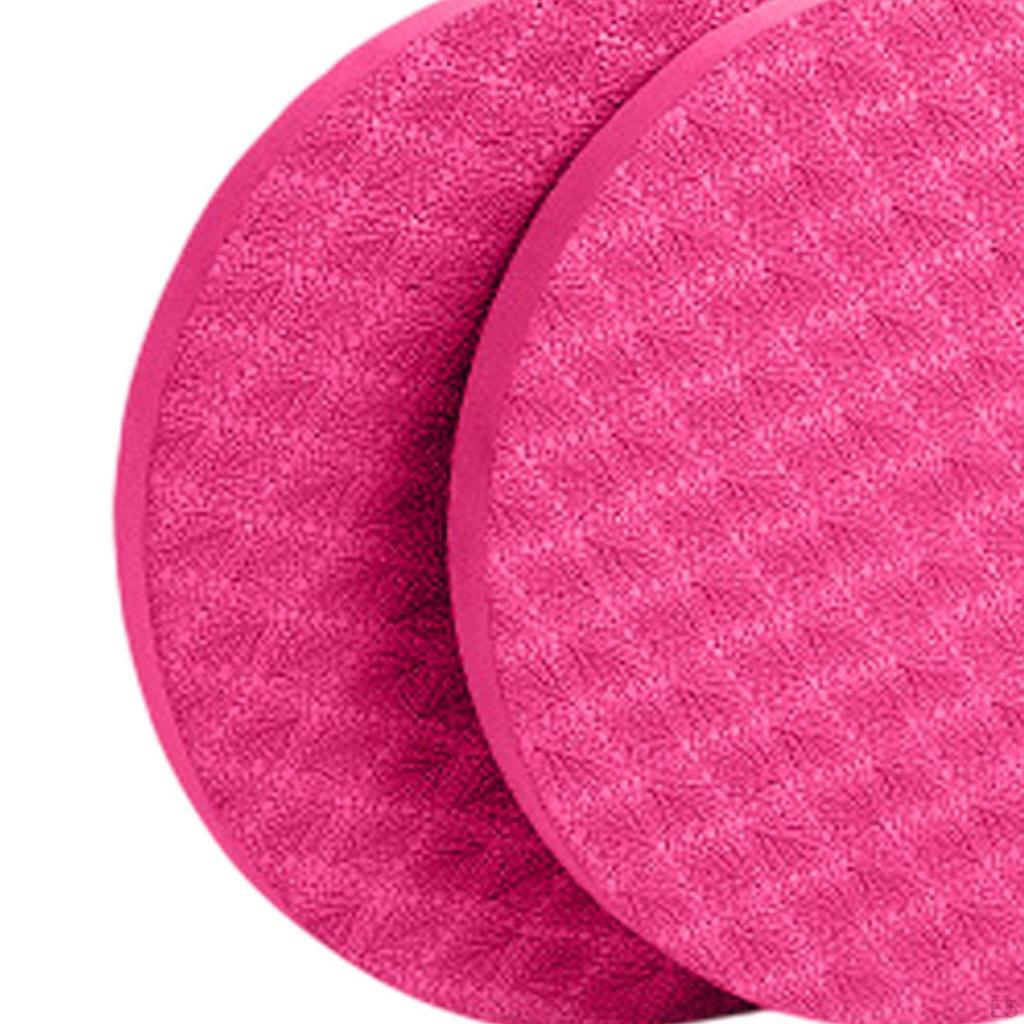 2 Knee Pads Round Cushion for Home And Travel Workouts