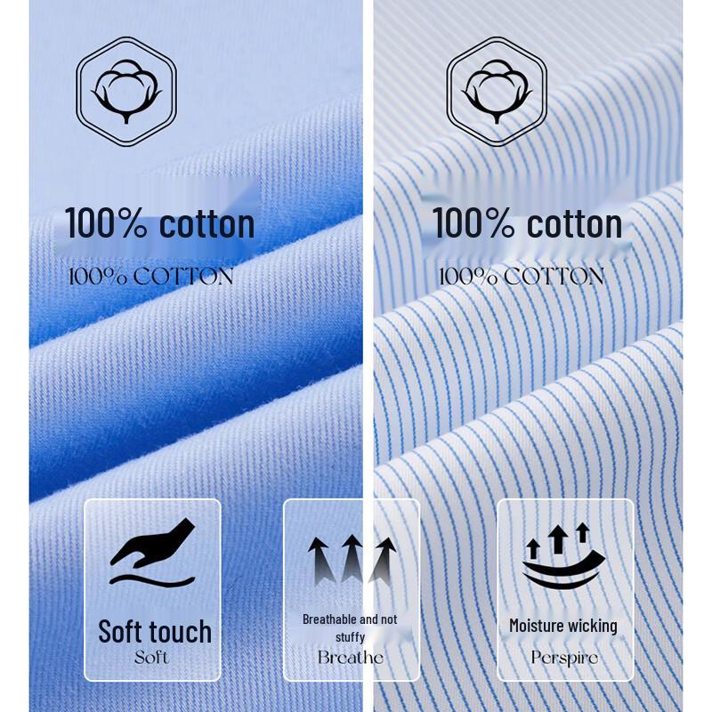 Trueman Premium Wrinkle-Free Cotton Business Shirt