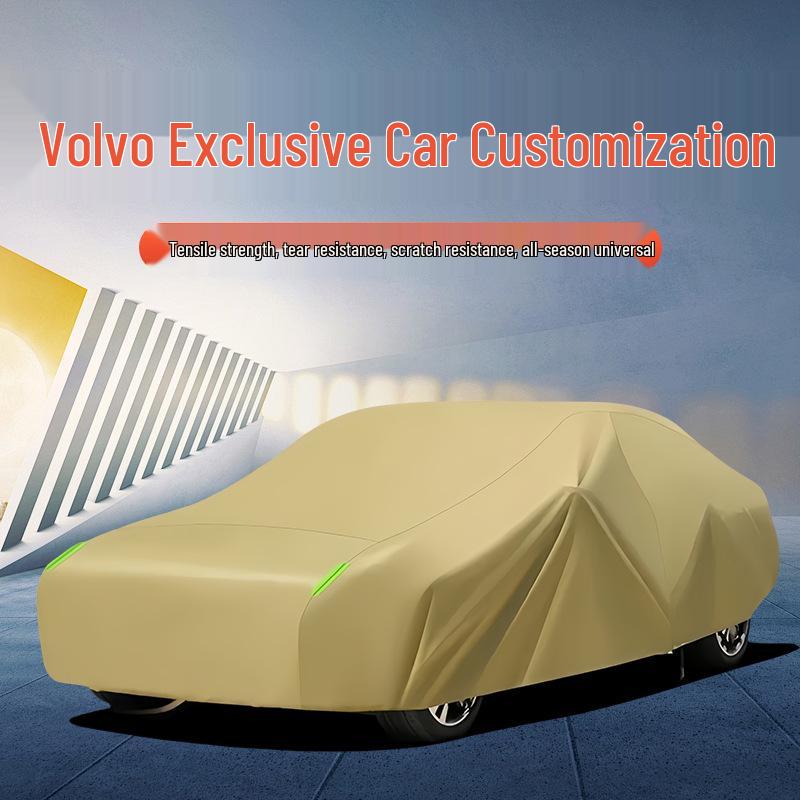 Volvo All-Season Oxford Cloth Car Cover: Rainproof, Sunproof, Heat Insulation, Universal Fit