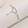 1 Fashionable Women's Ankle Chain, Exquisite Heart-shaped Pattern Ankle Chain, Suitable for Daily Wear and Holiday Gift Giving