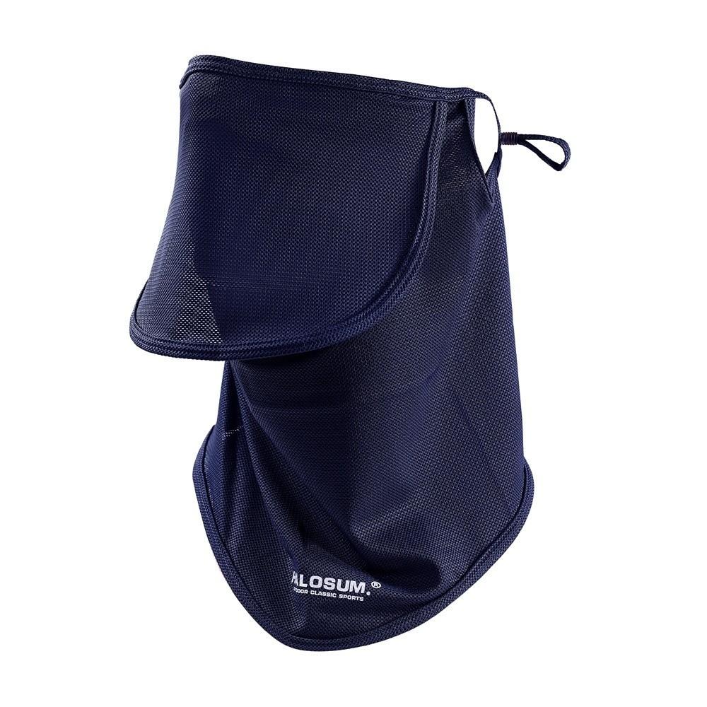

Solid Color Face Mask Anti-UV Neck Wrap Cover Casual Sunscreen Mask for Cycling, Sports, Fishing темно-синього кольору