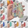 Cute Colorful Slow Rising Sticky Pearl Simulation Elastic Slow Rebound Pearls Toy Super Soft Portable Pearls Squeeze Toy Kids