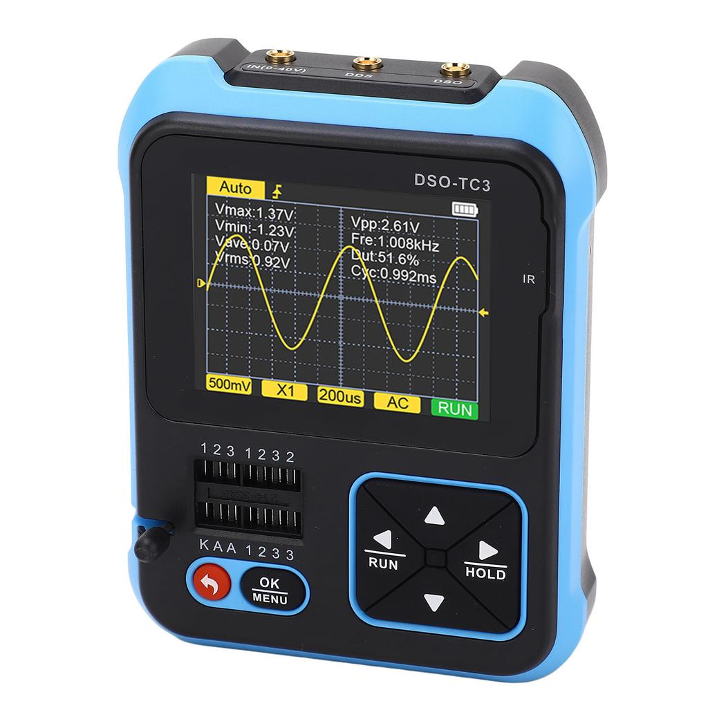 Handheld Portable Digital Oscilloscope Transistor Checker Tester Inductance Capacitance Resistance Meter Standard