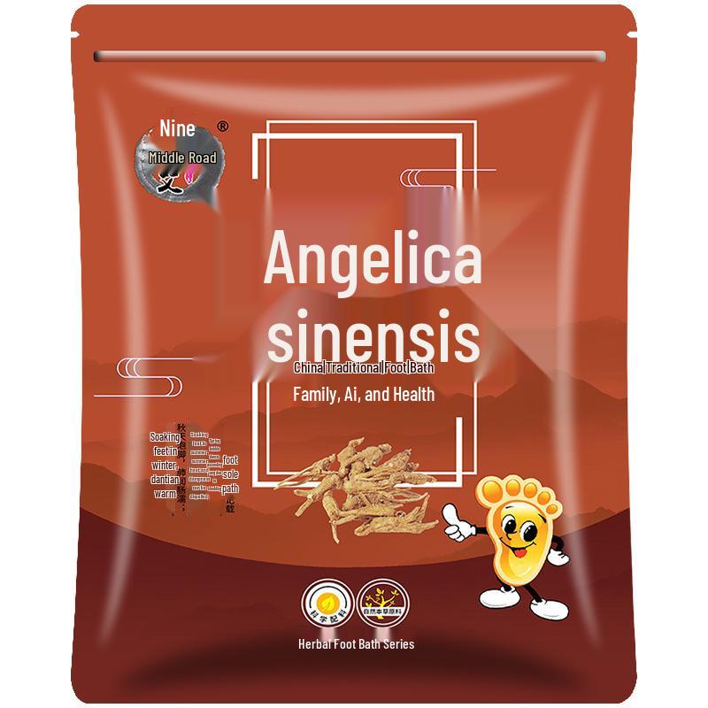 

Angelica Saffron Ginger Foot Soak: Herbal Powder for Cold Hands and Feet, Dampness, and Sleep Aid