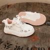 Girls' Trendy Lightweight White Sneakers for Spring/Autumn 2026