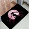 Heißer Anime S-Sailor M-Moon Fußmatte Gemütliche Flanell Weiche Dicke Rutschfeste Matte Für Wohnzimmer Schlafzimmer Küche Dekor Teppiche