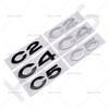 ABS C2 C4 C5 Heckklappen Emblem Logo Plakette Für Citroen C2 C4 C5 Auto Styling Heckklappen Aufkleber Emblem Heckklappen Aufkleber Zubehör ait256