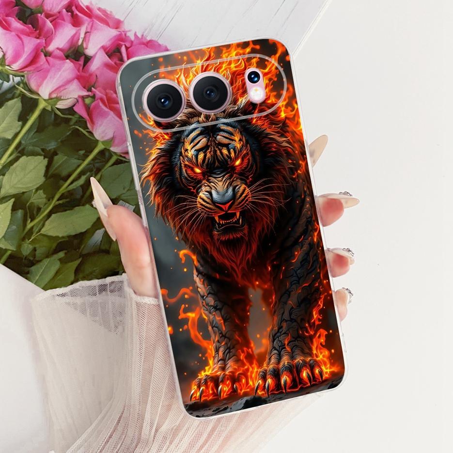For Honor 500 Hülle MEY-AN00 Niedliche Tiere Modische bemalte Hülle 6,55'' Weiche schlanke Handyhüllen für Honor 500 Pro Honor 500 5G Fundas