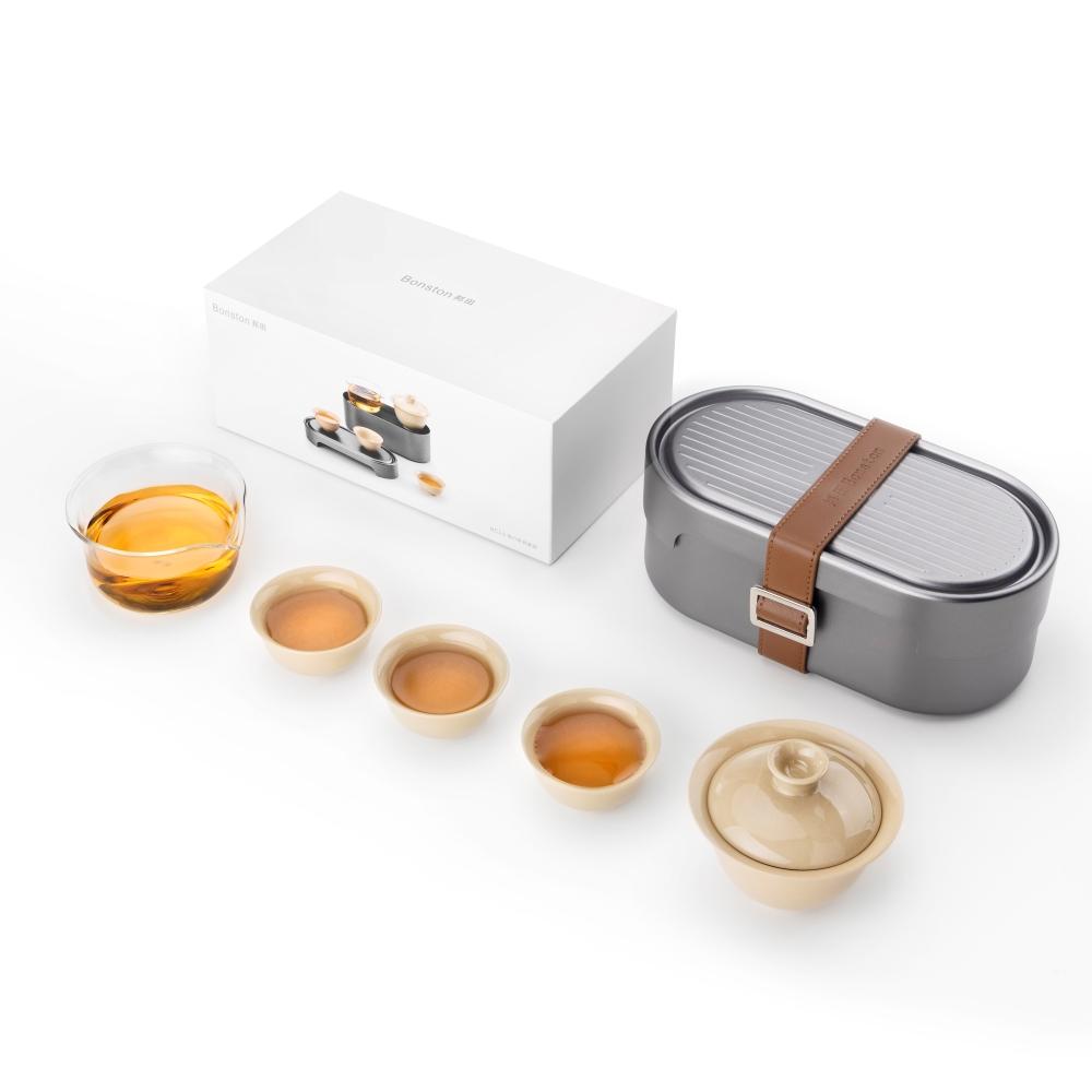 Bonston Portable Travel Tea Set,Gongfu