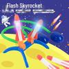 Soaring Rocket Light-Up Step-On Outdoor Toy for Kids
