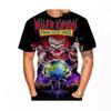 Joker Pattern 3D Digital Printing Men's Fashionable Casual Round Neck Short Sleeved T-shirt