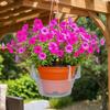 Yousheng Flower Pot Watering Tray, with Hooks Hanging Baskets, Ventilation Easy Installation Plant Tray, for Indoor Outdoor Hanging