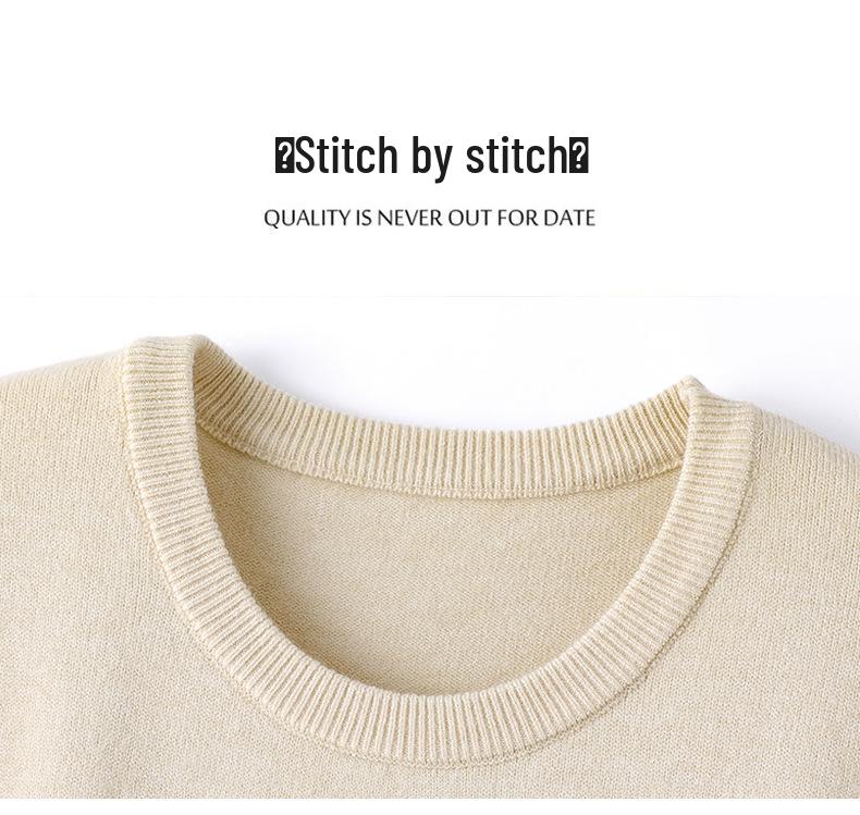 Chic French Patchwork Knit Dress for Women - Autumn/Winter 2025 Slimming Wool Base Layer with Tie-Up Detail